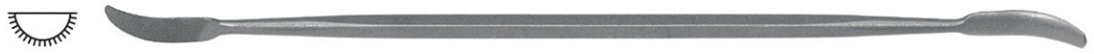 Grobet USA™ 6" Swiss Pattern Riffler #0 Cut Grade Diesinker #533 File