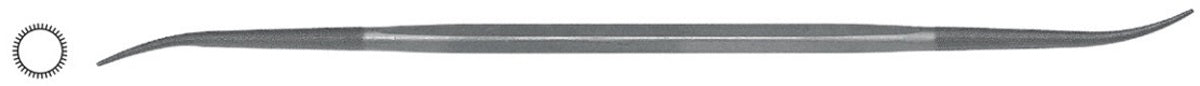 Grobet USA™ 6" Swiss Pattern Riffler #0 Cut Grade Diesinker #541 File