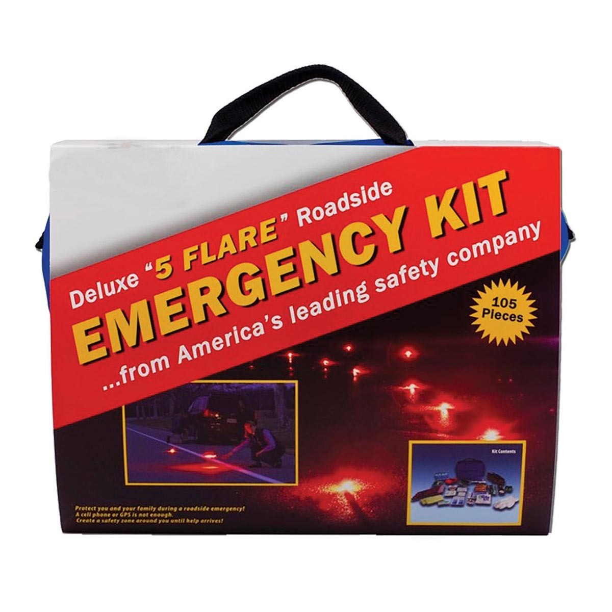 Cortina Safety Products 12.25" X 10.25" X 4.75" Orange Warning Kit