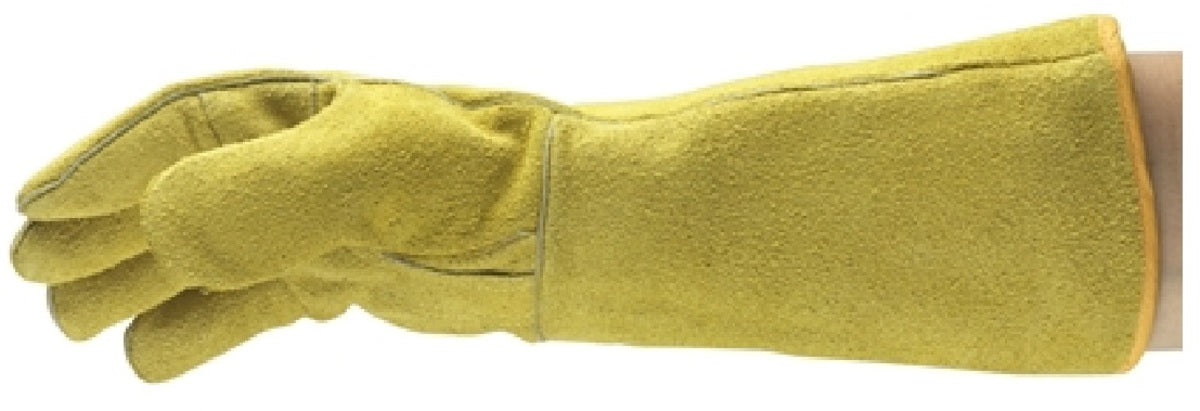 Ansell Size 11 14.6 - 16.3" Yellow Cowhide Welders Gloves