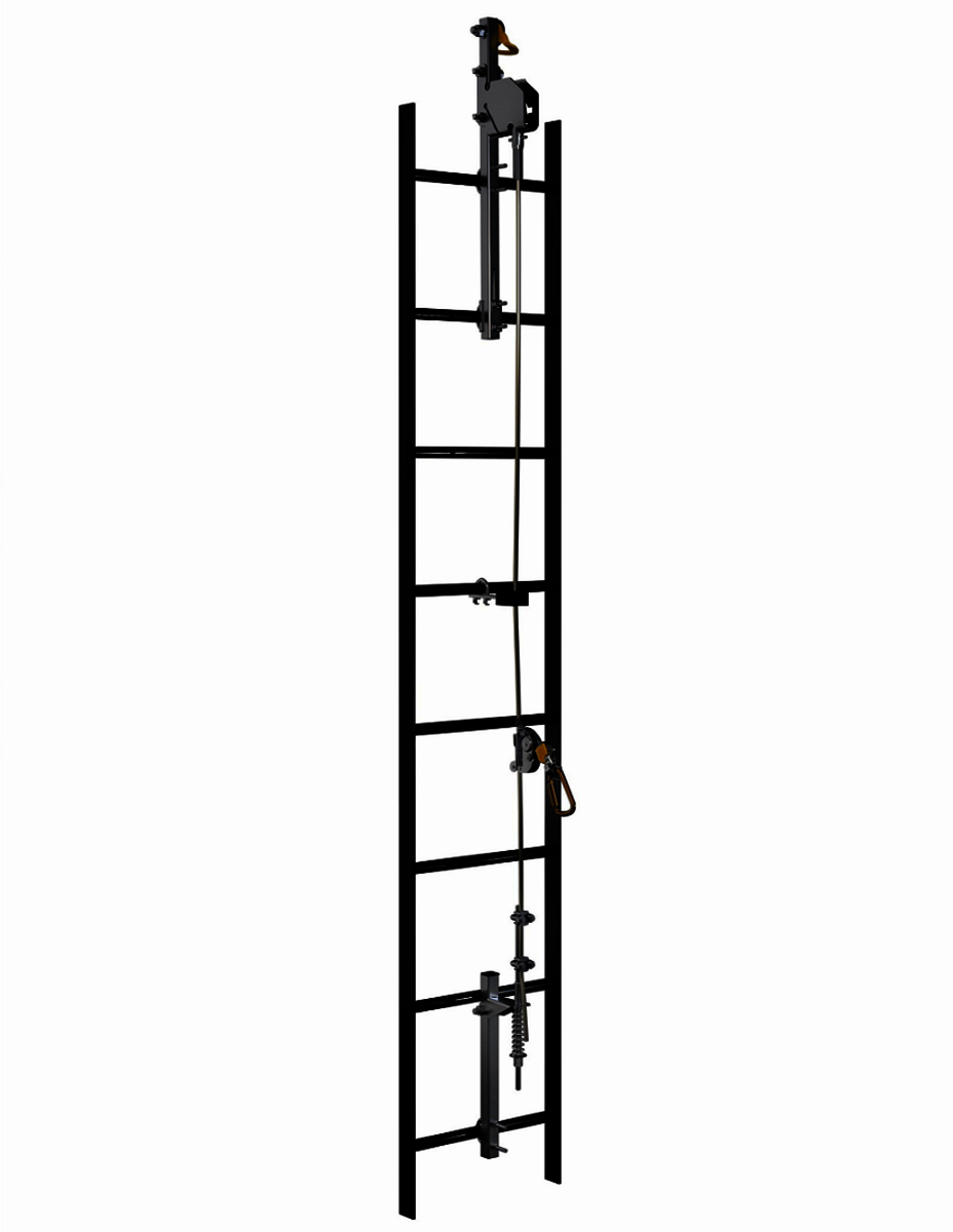 3M™ DBI-SALA® Lad-Saf™ Ladder Climbing Safety System Label