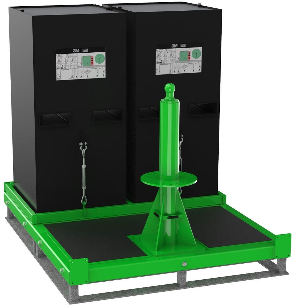 3M™ DBI-SALA® Portable Jib Base With Concrete