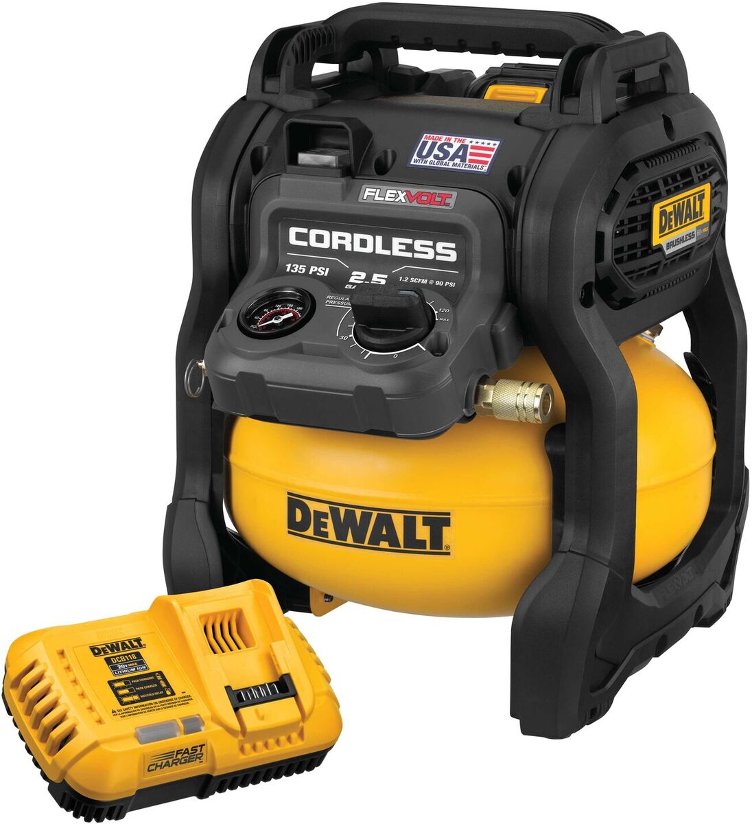 DEWALT® .4 HP Air Compressor With 2.5 gal Tank