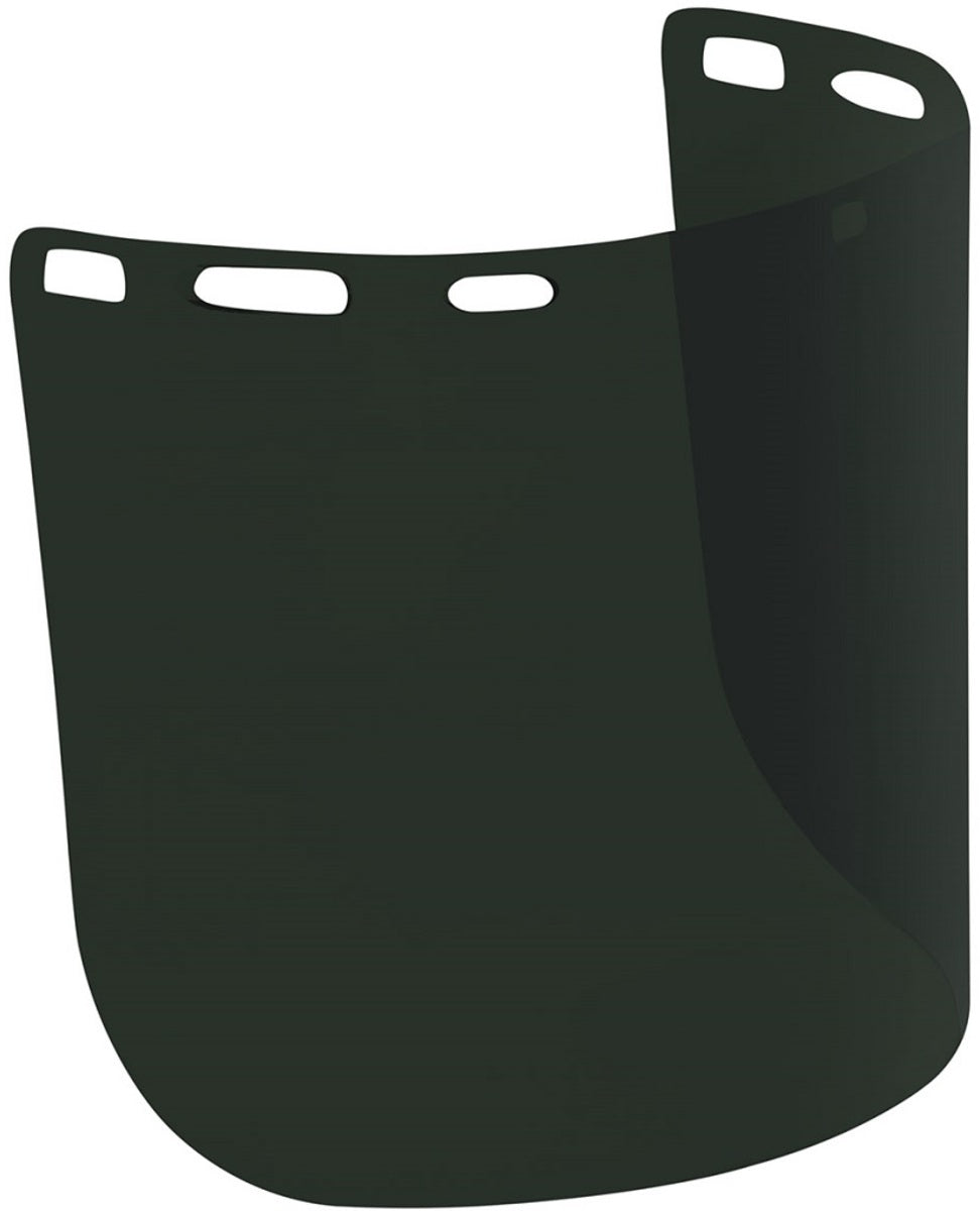 Protective Industrial Products Bouton® Optical Model 251-01-7315 8" X 15" X .08" IR 5.0 Dark Green Molded Polycarbonate Faceshield