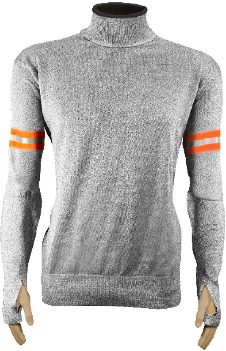 Tuff-N-Lite® Medium Gray High Performance Polyethylene Yarn A6 - A8 ANSI Level Cut Resistant Pullover