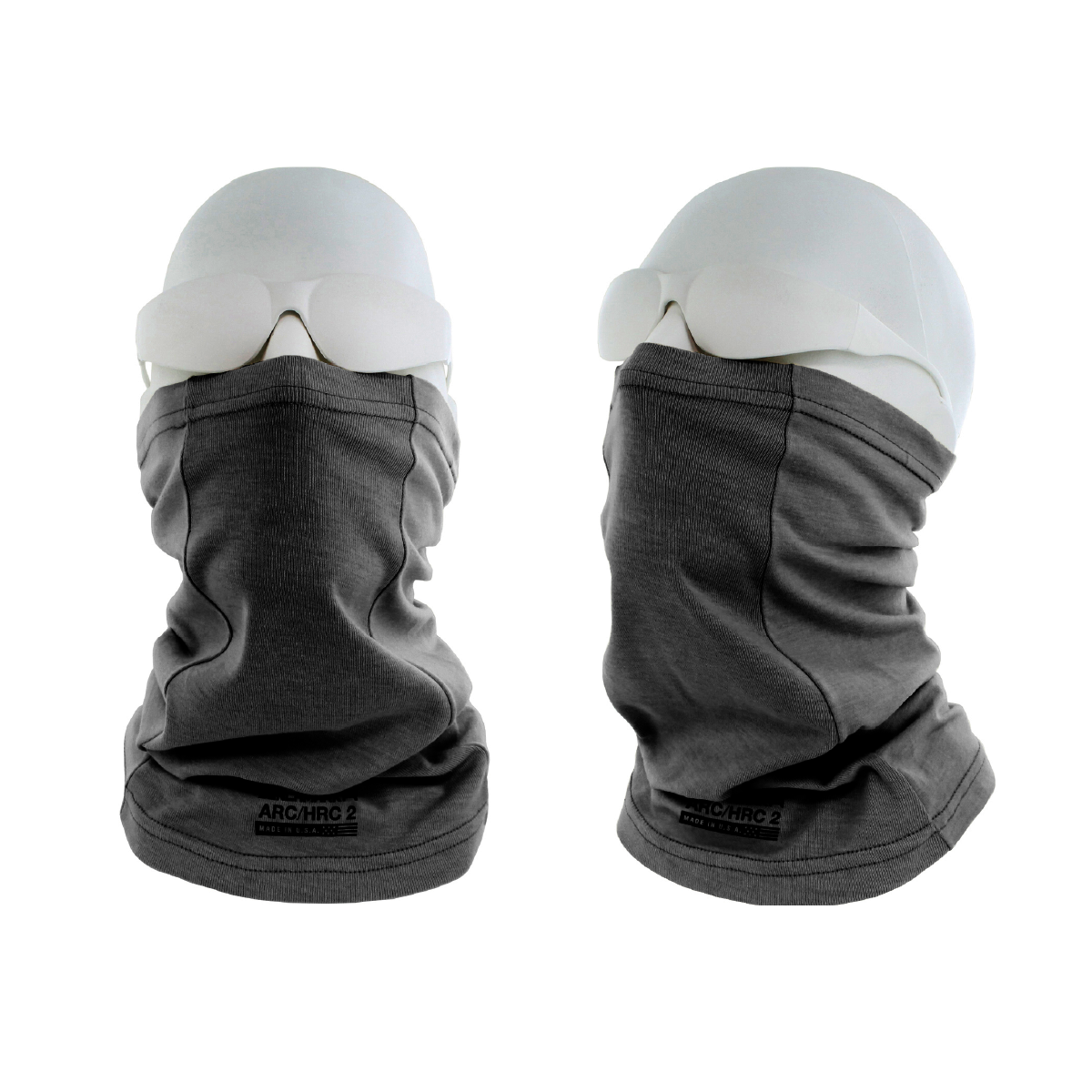 Benchmark FR® One Size Fits Most Light Gray Second Gen Jersey Cotton Flame Resistant Neck Gaiter