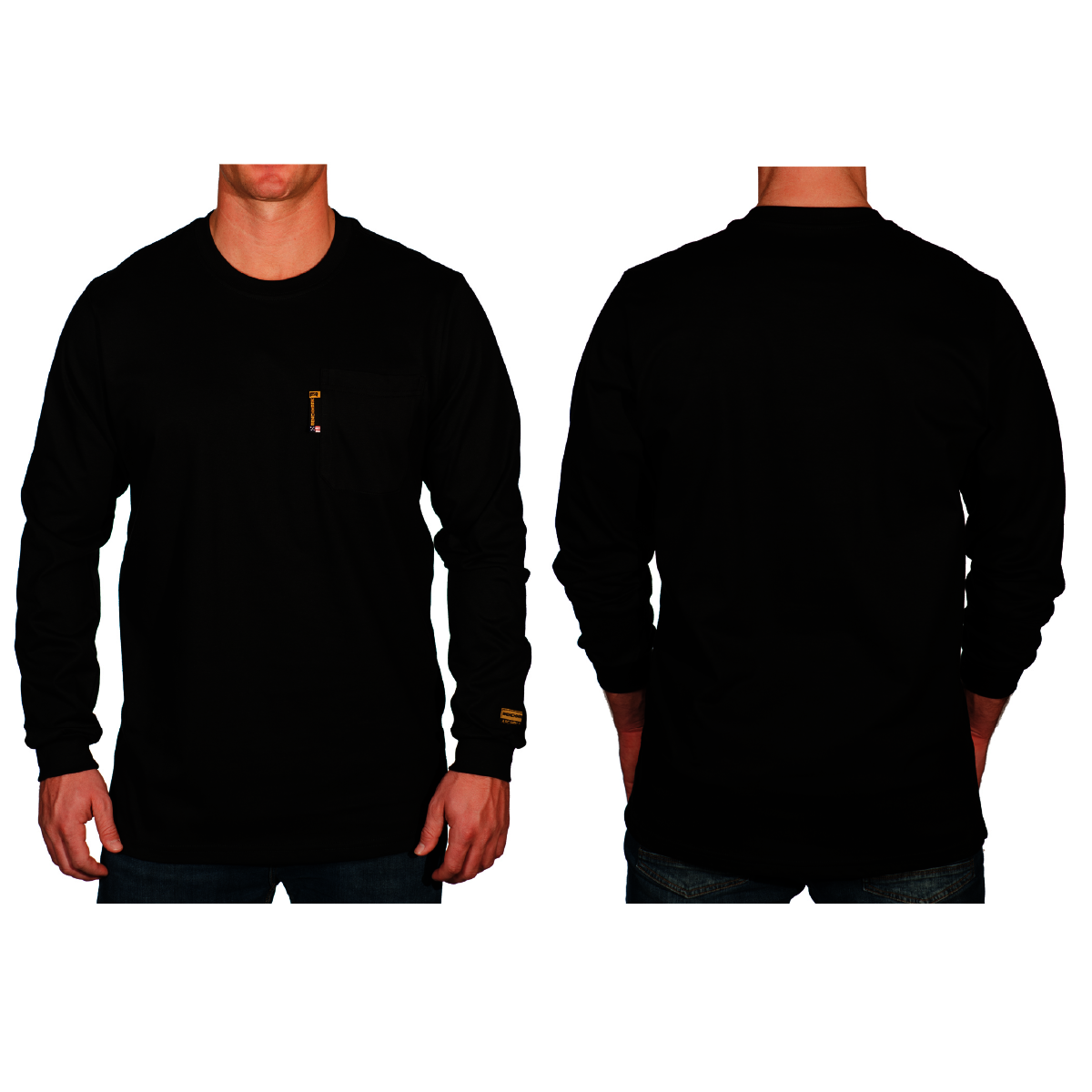 Benchmark FR® Large Black Benchmark 3.0 Cotton Flame Resistant T-Shirt