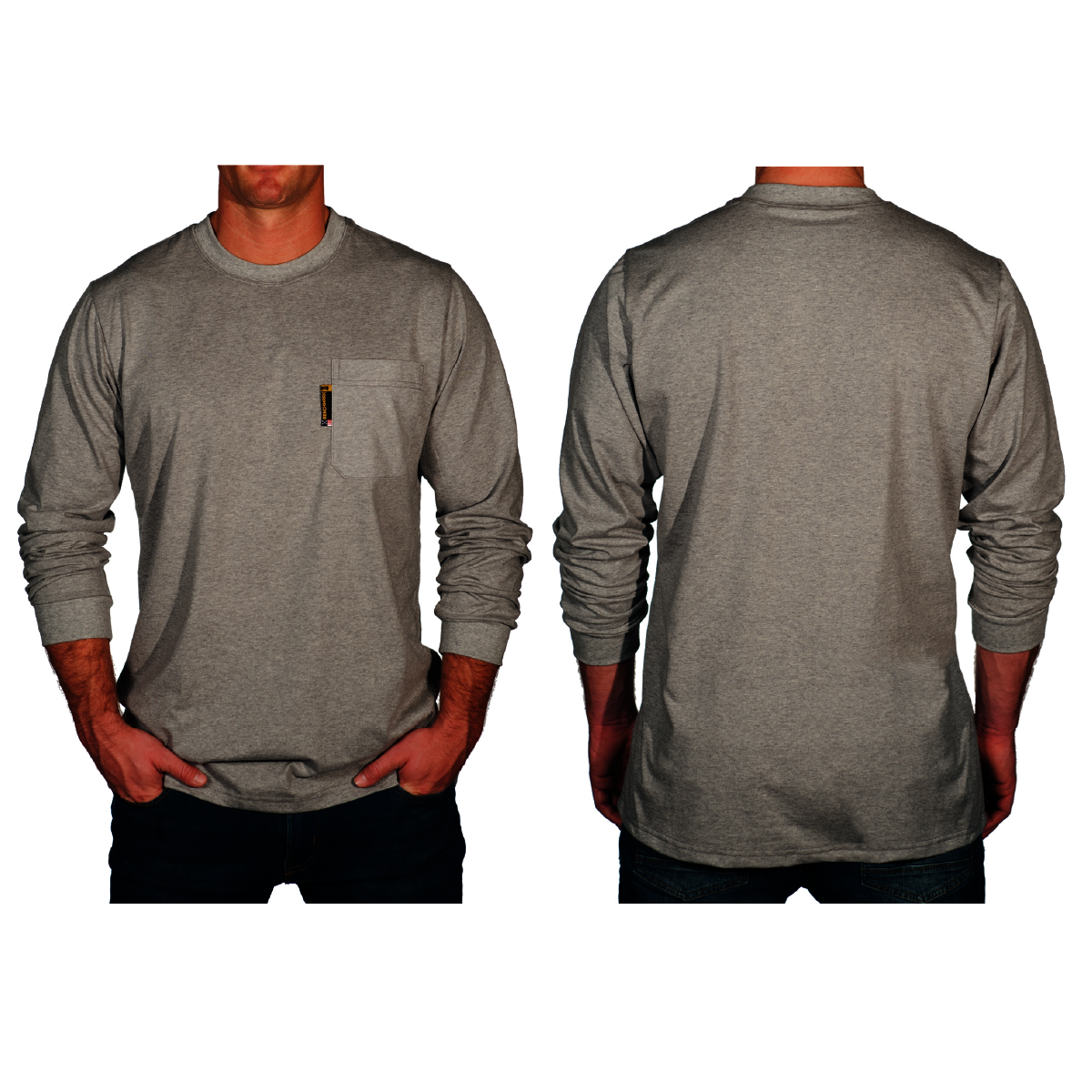 Benchmark FR® 2X Light Gray Second Gen Jersey Cotton Flame Resistant T-Shirt