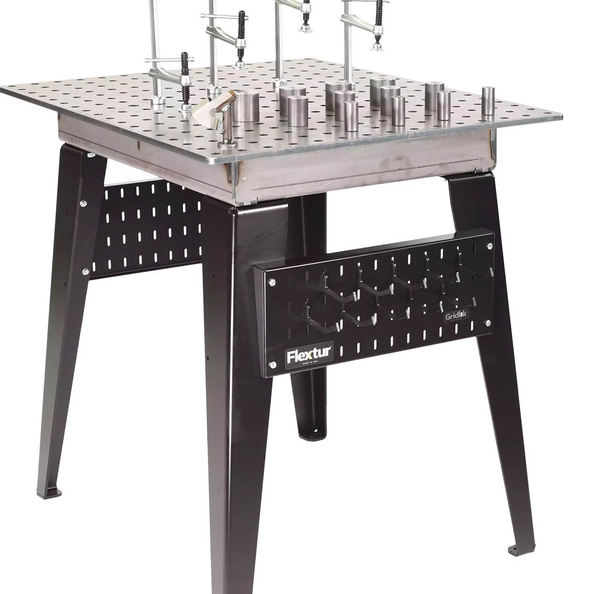 Flextur™ 36" X 30" X 35" Steel Welding Table With Fixturing Kit