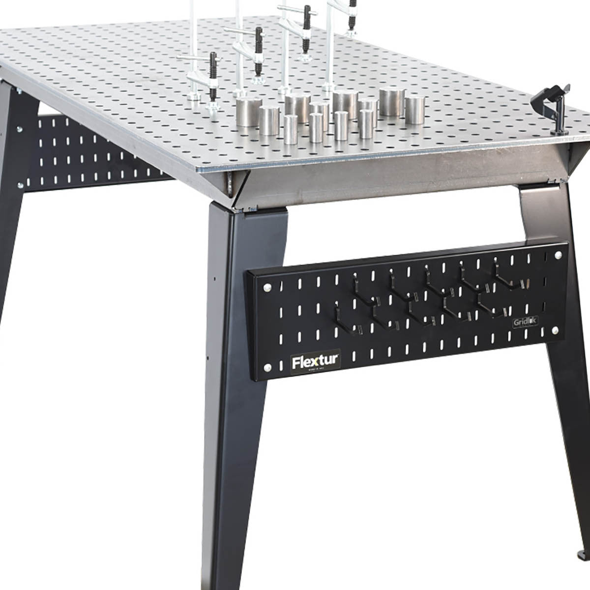 Flextur™ 36" X 72" X 35" Steel Welding Table With Fixturing Kit