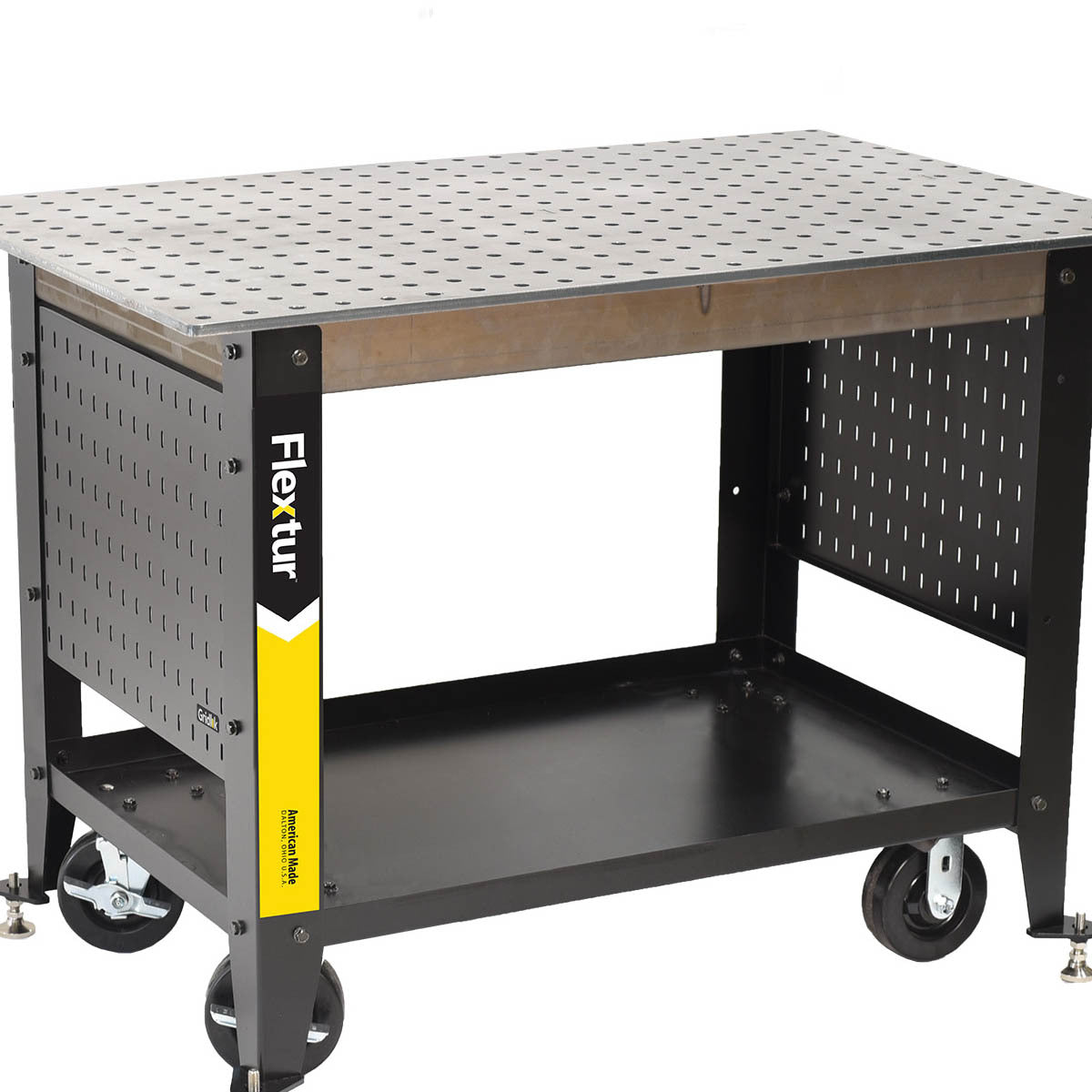 Flextur™ 48" X 30" X 35" Steel Mobile Welding Table