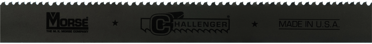 Morse® Challenger® 26' 9" X 2" X .063" Bi-Metal/Structural Steel Cutting Bandsaw Blade With 3/4 Heavy Set Variable