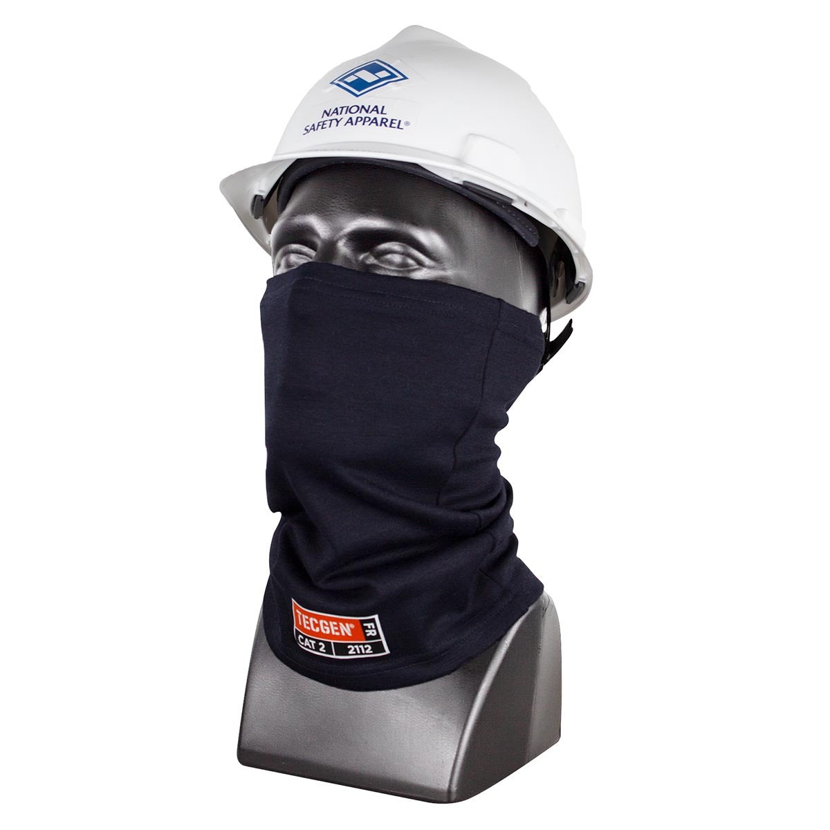 National Safety Apparel Navy Modacrylic Blend Rib Knit Flame Resistant Neck Protector