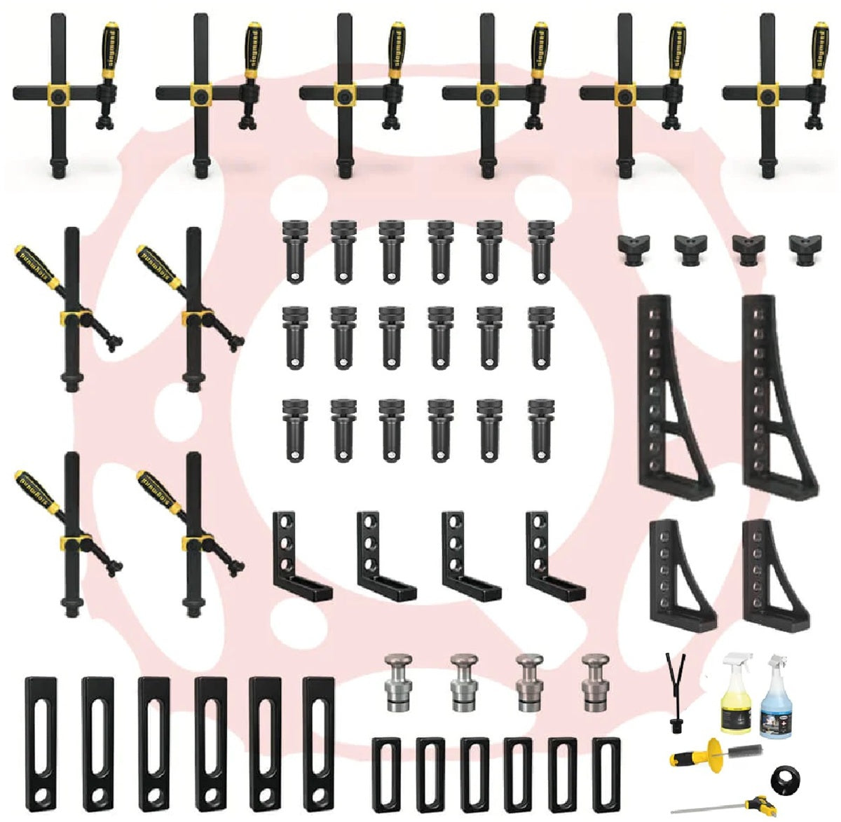 Siegmund 56 Piece Iron Nitride Accessory Kit