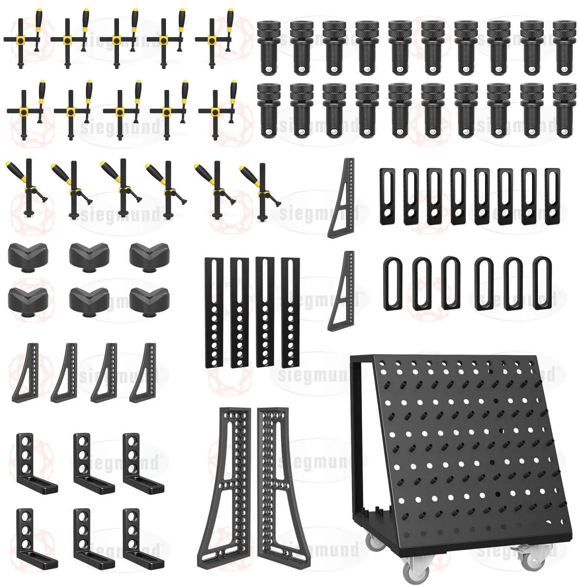 Siegmund 82 Piece Iron Nitride Accessory Kit