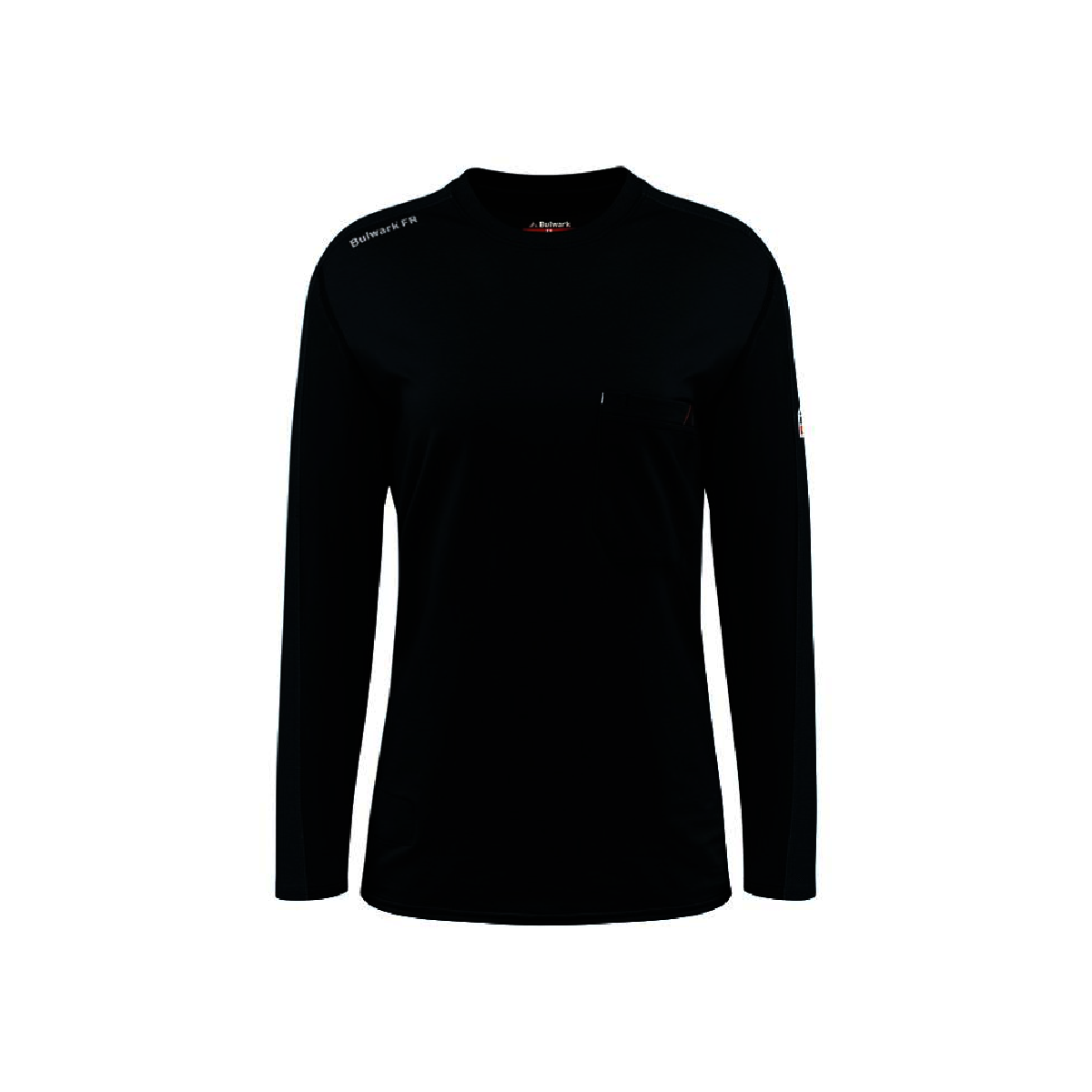 Bulwark® Women's 2X Navy Cotton/Spandex Flame Resistant Tee