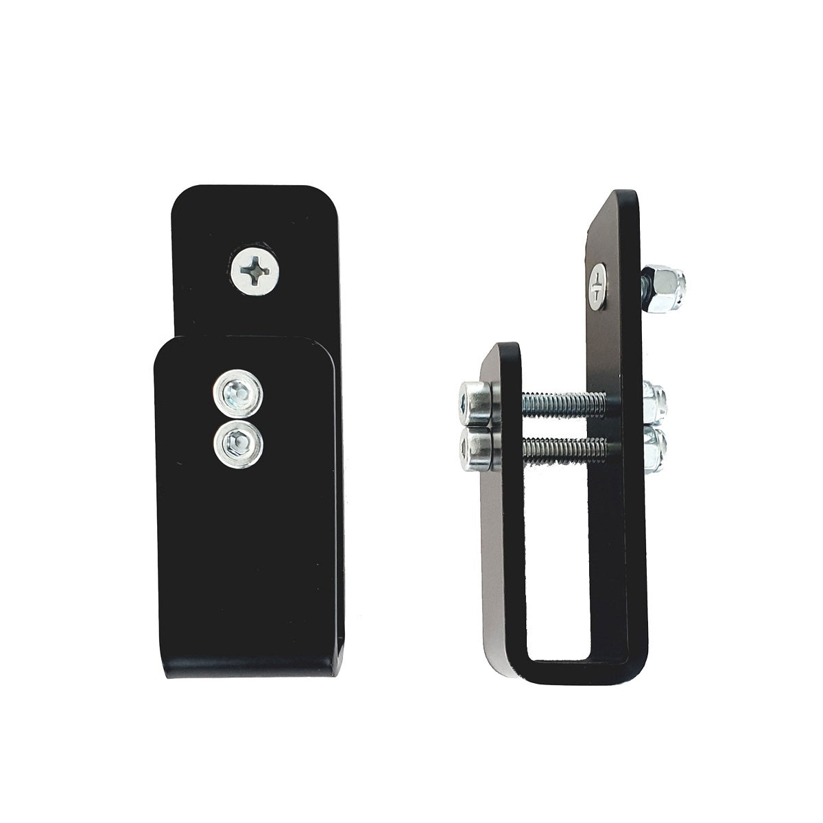 Visual Workplace Inc Black Forklift Safety Bracket Kit