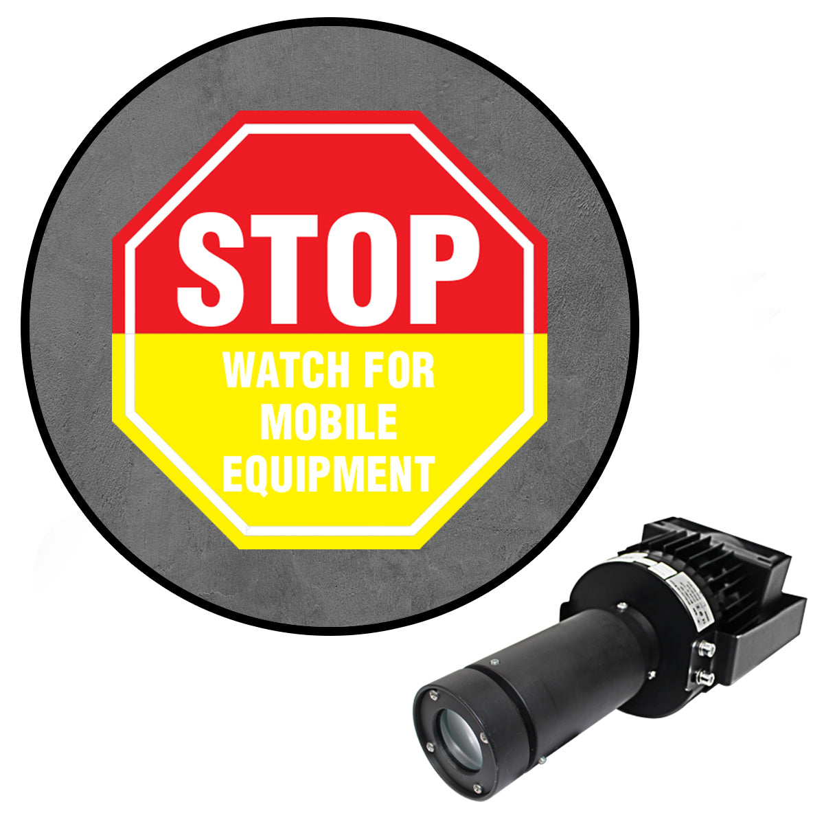 Visual Workplace Inc 100W Multi Stop Watch Equipment Virtual Safety LED Projector