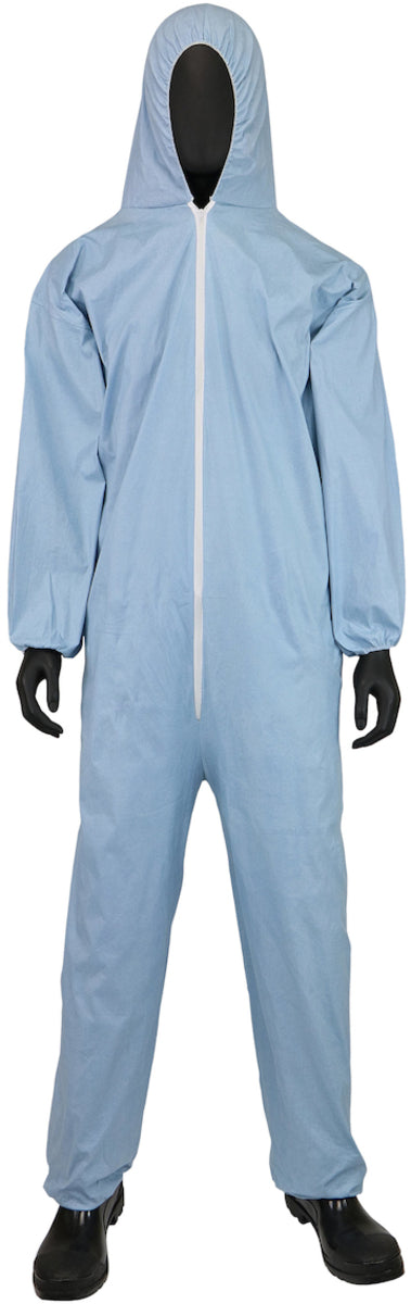 RADNOR™ 3X Blue Posi-Wear® FR™ Disposable Coveralls
