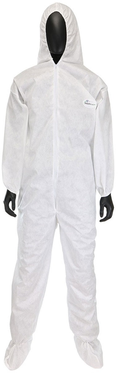 RADNOR™ 2X White Posi-Wear® M3™ Disposable Coveralls