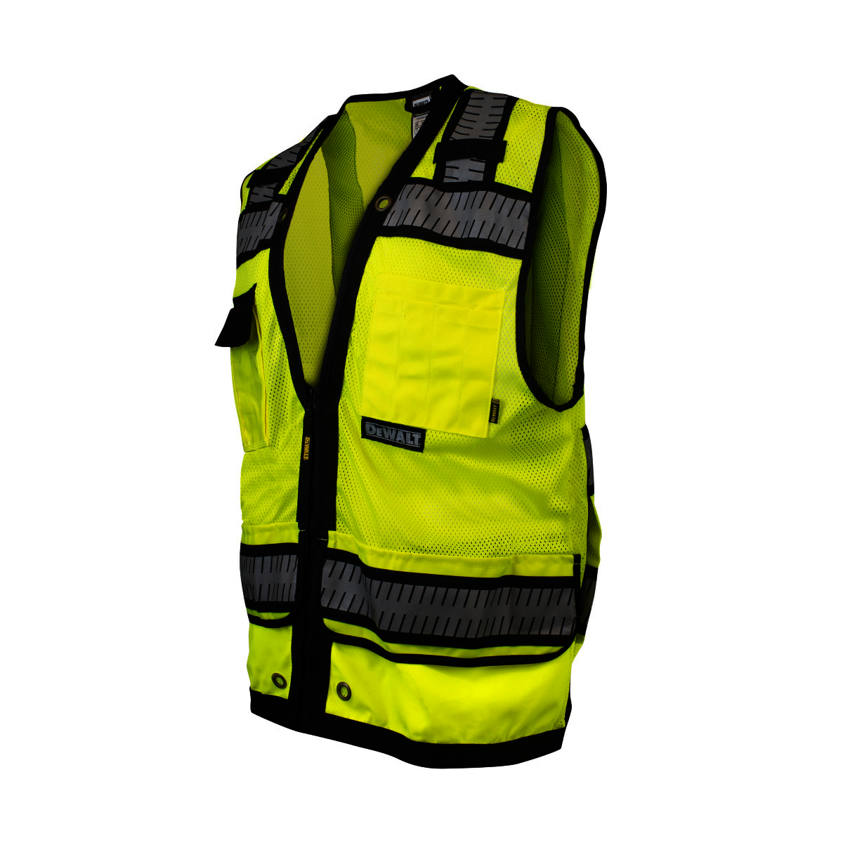 Radians, Inc. Medium Hi-Vis Green DEWALT® DSV521 Mesh Polyester Heavy Duty Vest