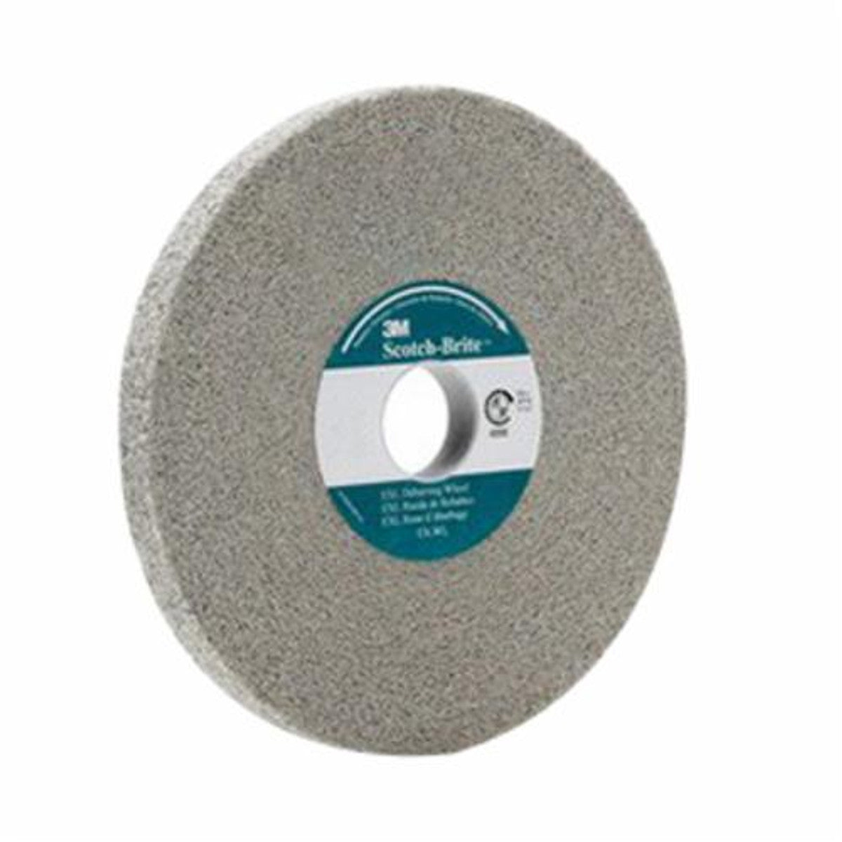3M™ 048011-13616 Scotch-Brite™ 6"x 1/2"x 1" XL-WL Convolute Deburring Wheel, Medium Grade (Per Each)