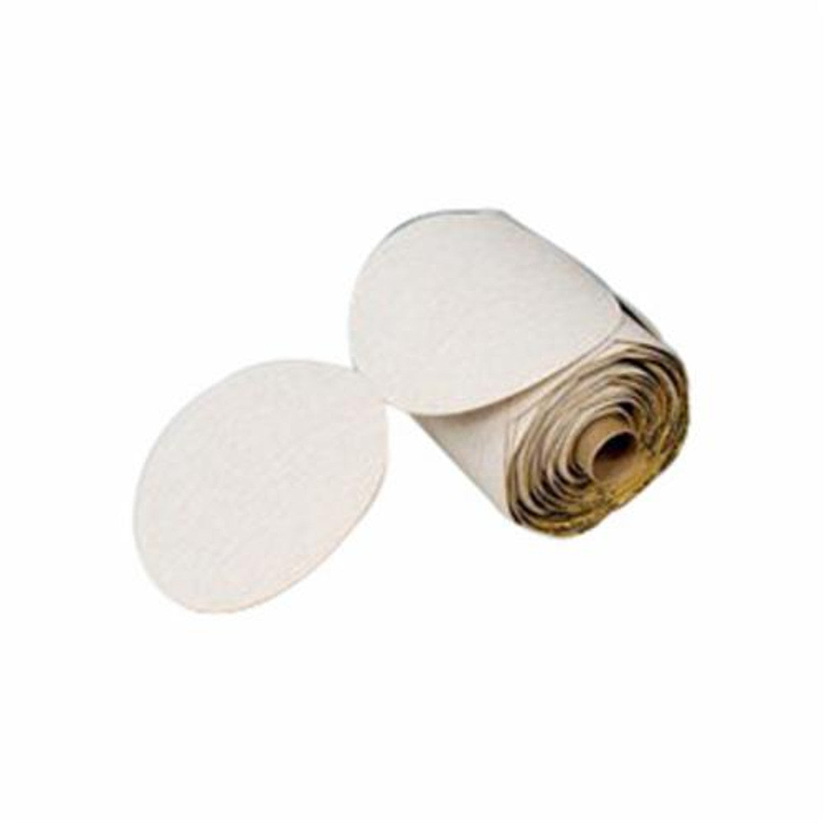 3M™ 051111-54462 3" 268L Microfinishing PSA Film Type D Disc Roll, No Hole, 30 micron/Fine, (Discs 250/RL) (Per Roll)