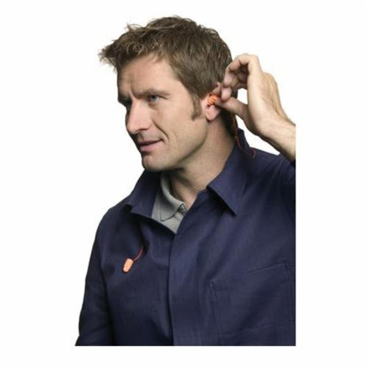 3M™ 051138-29008 1100 Uncorded Disposable Foam Ear Plugs, Bullet, 29 dB, Orange, (200 PR/BX) (Per Box)