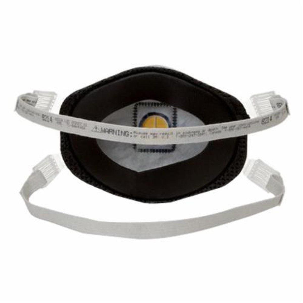 3M™ 051138-66192 8214 Disposable Particulate Respirator W/Cool Flow Exhalation Valve, Standard, N95, Adjustable Cloth, White, (10/BX) (Per Box)