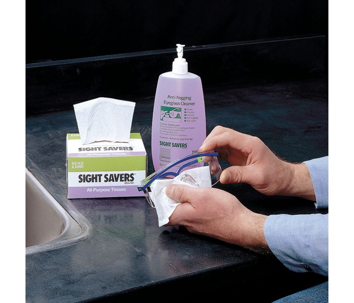 Bausch & Lomb 8566 Sight Savers All-Purpose Cleaning Tissues, 280 ct./BX (60/CS) (Per Case)