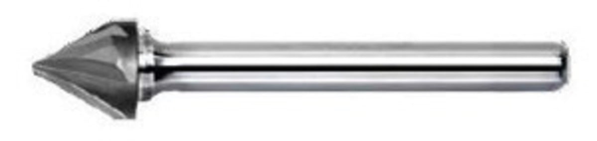 RADNOR™ SJ-9FM 1" X 15/16" 60° Cone Shape Aluminum Cut Carbide Burr