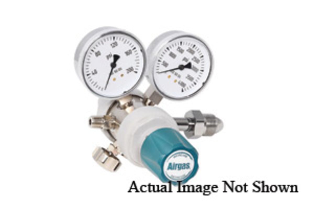 Airgas® Single Stage Brass 0-250 psi General Purpose Cylinder Regulator CGA-346