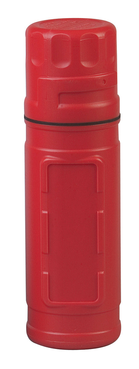 Justrite® 3 11/16" OD X 12 1/2" H Red Polyethylene Storage Tube