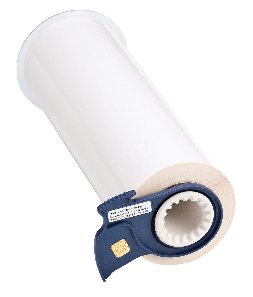 Brady® 10" X 50' White BBP®85 Permanent Acrylic Polyester Label (50 ft Per Roll)