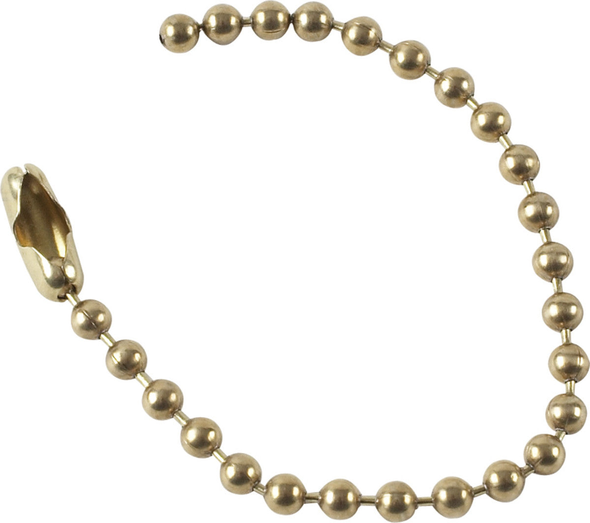 Brady® 4 1/2" Brass Brass Chain (100 Per Pack)