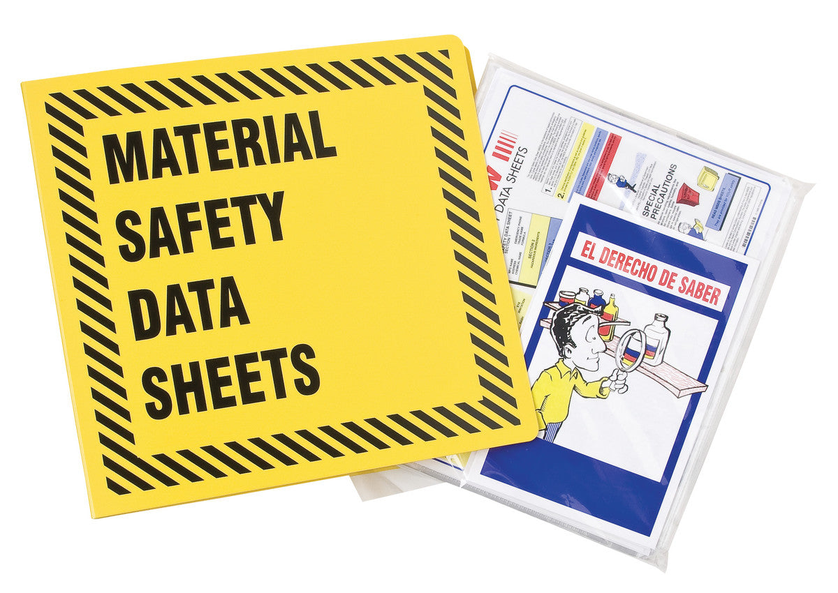 Brady® 11" X 3 1/2" Black/Yellow Prinzing® Polyethylene Binder