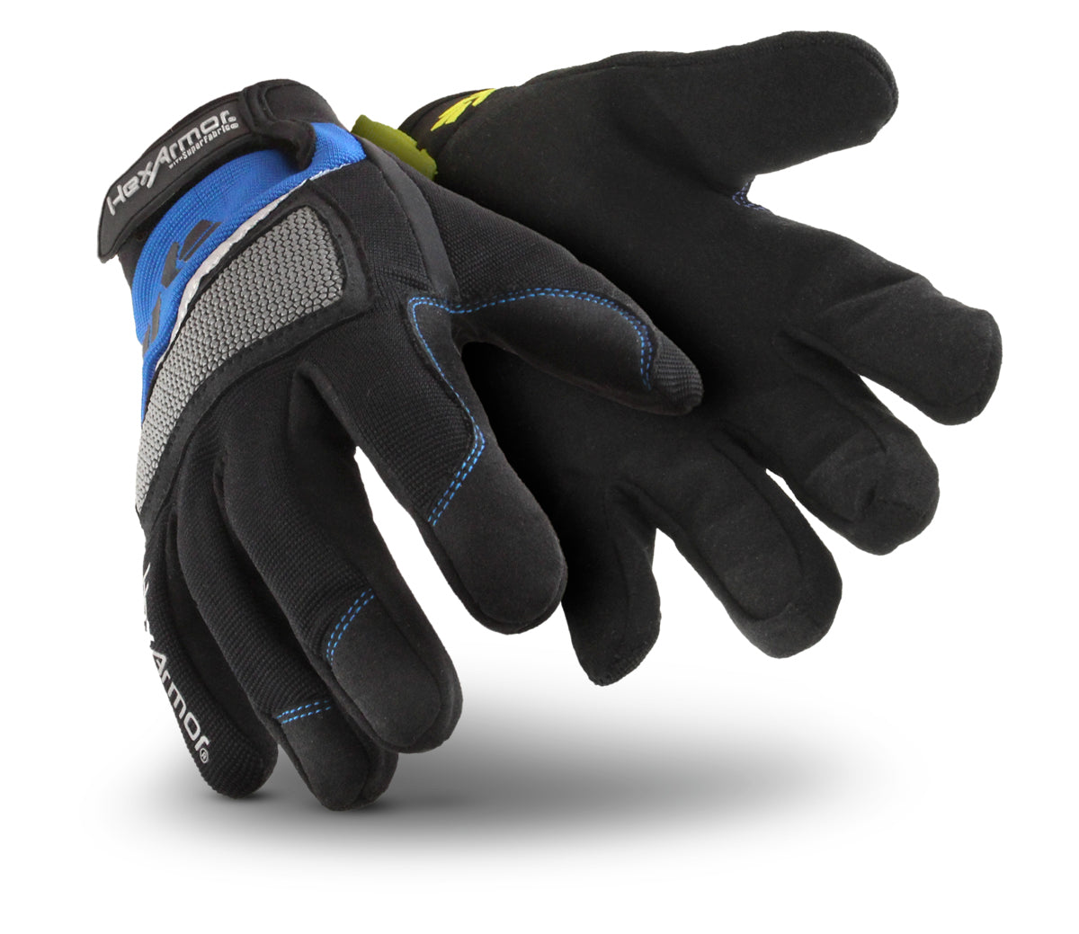 HexArmor® 3X Chrome Series SuperFabric And Synthetic Leather Cut Resistant Gloves