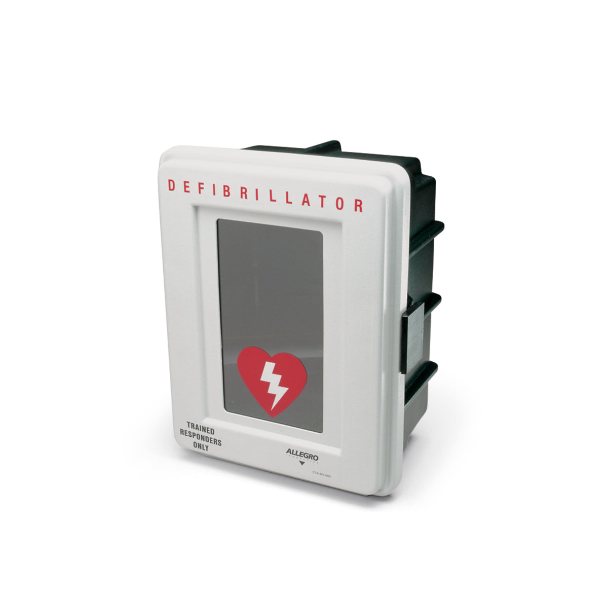 Allegro® 7 1/2" D X 12" W X 16" H White ABS Defibrillator Wall Case With Alarm