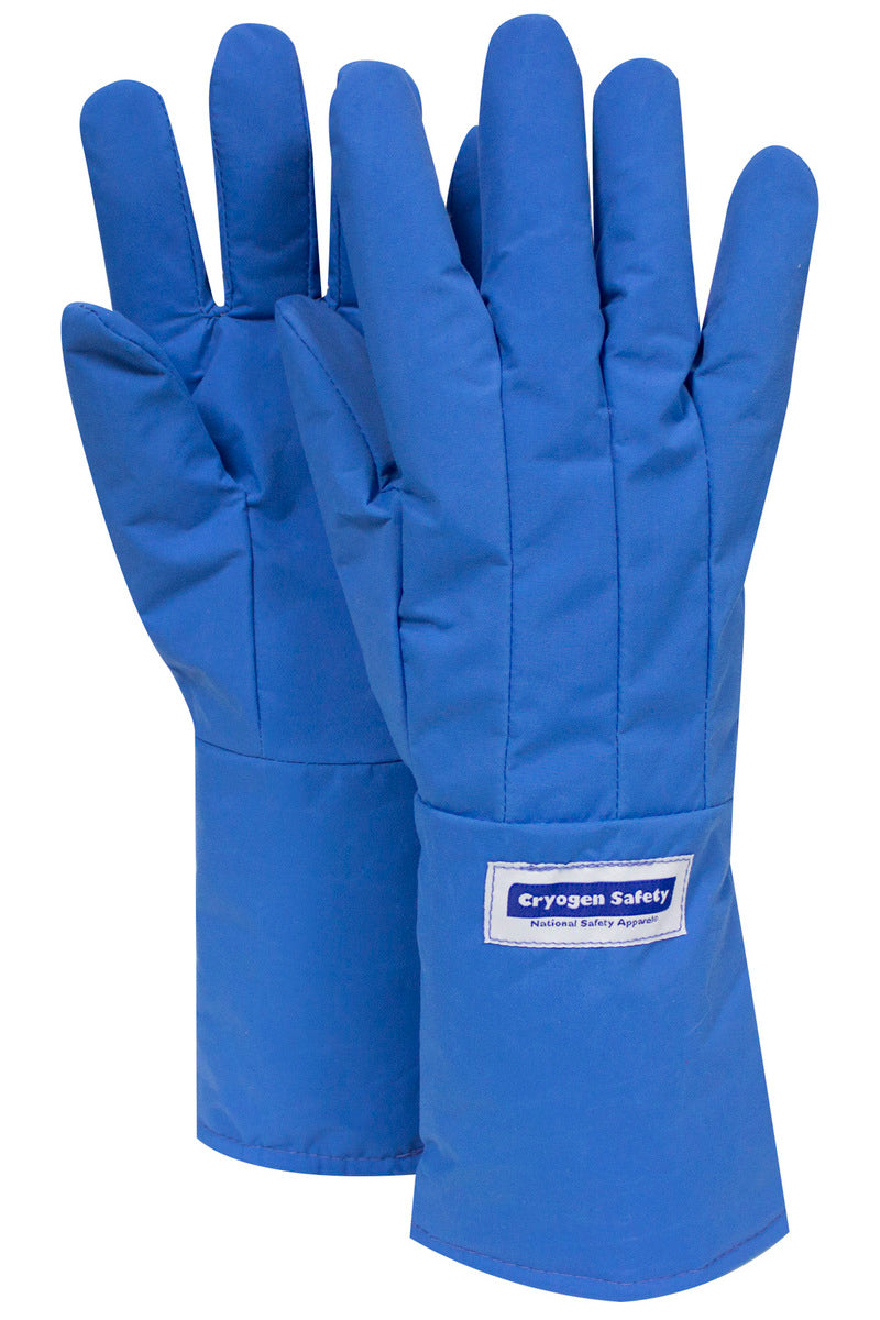 National Safety Apparel® Small 3M™ Scotchlite™ Thinsulate™ Lined Teflon™ Laminated Nylon Water Resistant Cryogen Gloves