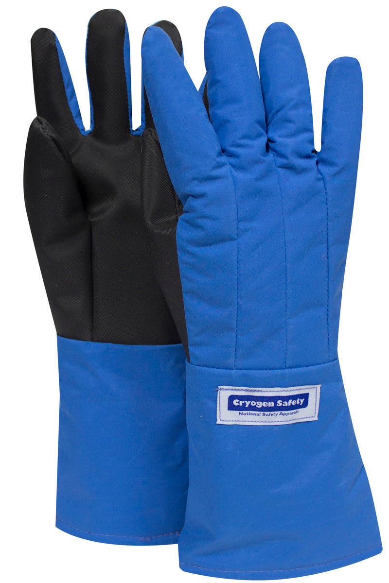 National Safety Apparel® Small 3M™ Scotchlite™ Thinsulate™ Lined Teflon™ Laminated Nylon Waterproof Cryogen Gloves