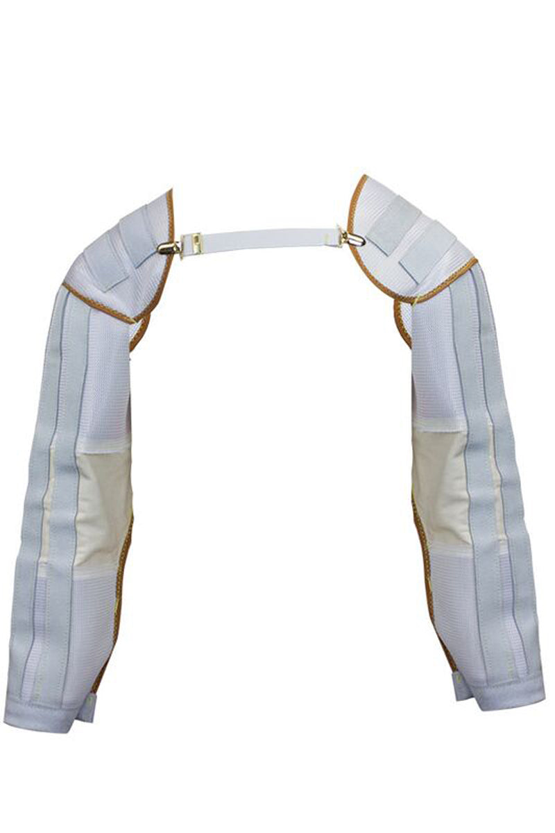 National Safety Apparel 29" White Cane Mesh Sleeve With Clip Closure