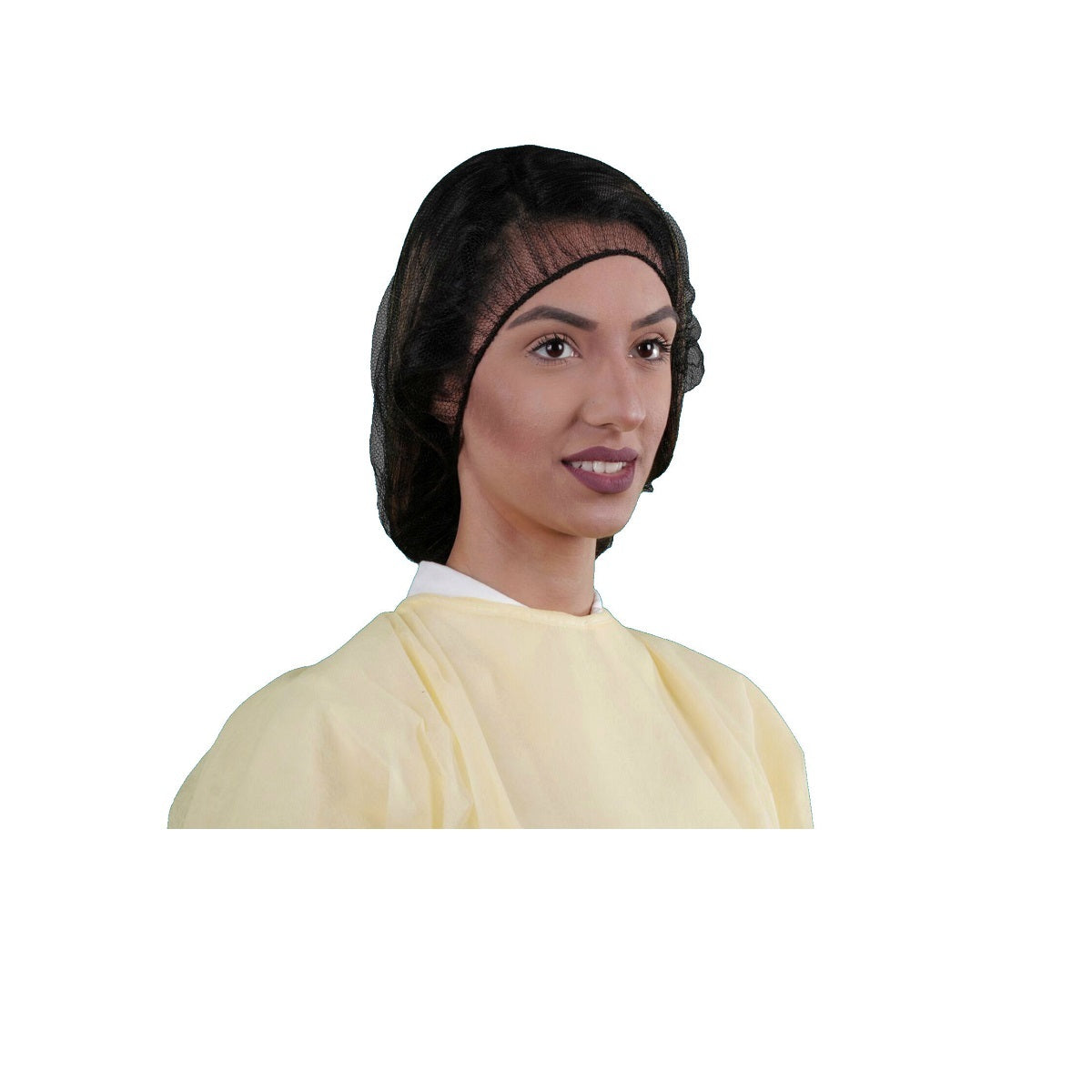 Keystone® 15" Black Nylon Honeycomb Hairnet