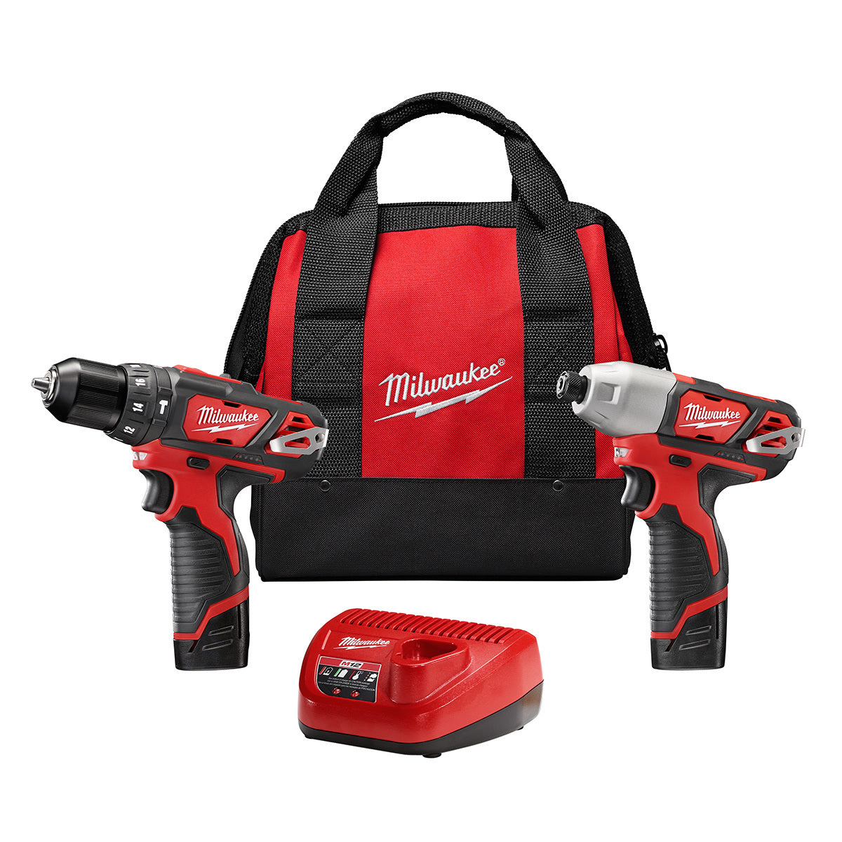 Milwaukee® M12™ 12 Volt 400 - 1500 rpm Cordless Combination Kit