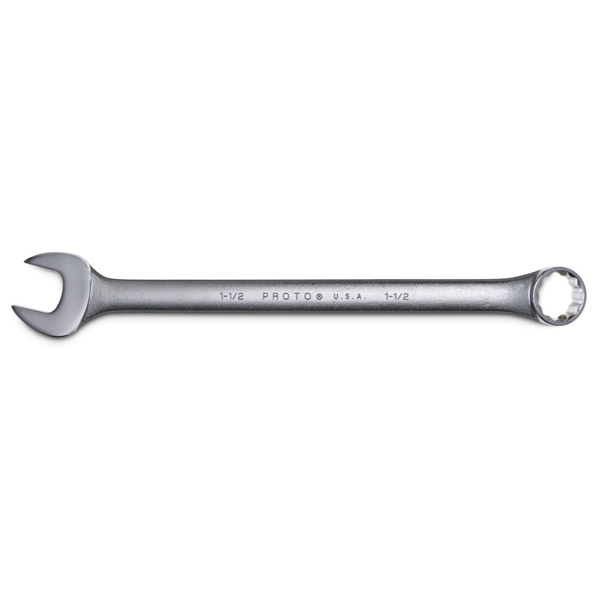 Stanley® 1 1/2" X 20 1/4" Gray Satin Finished Alloy Steel Proto® Combination Wrench