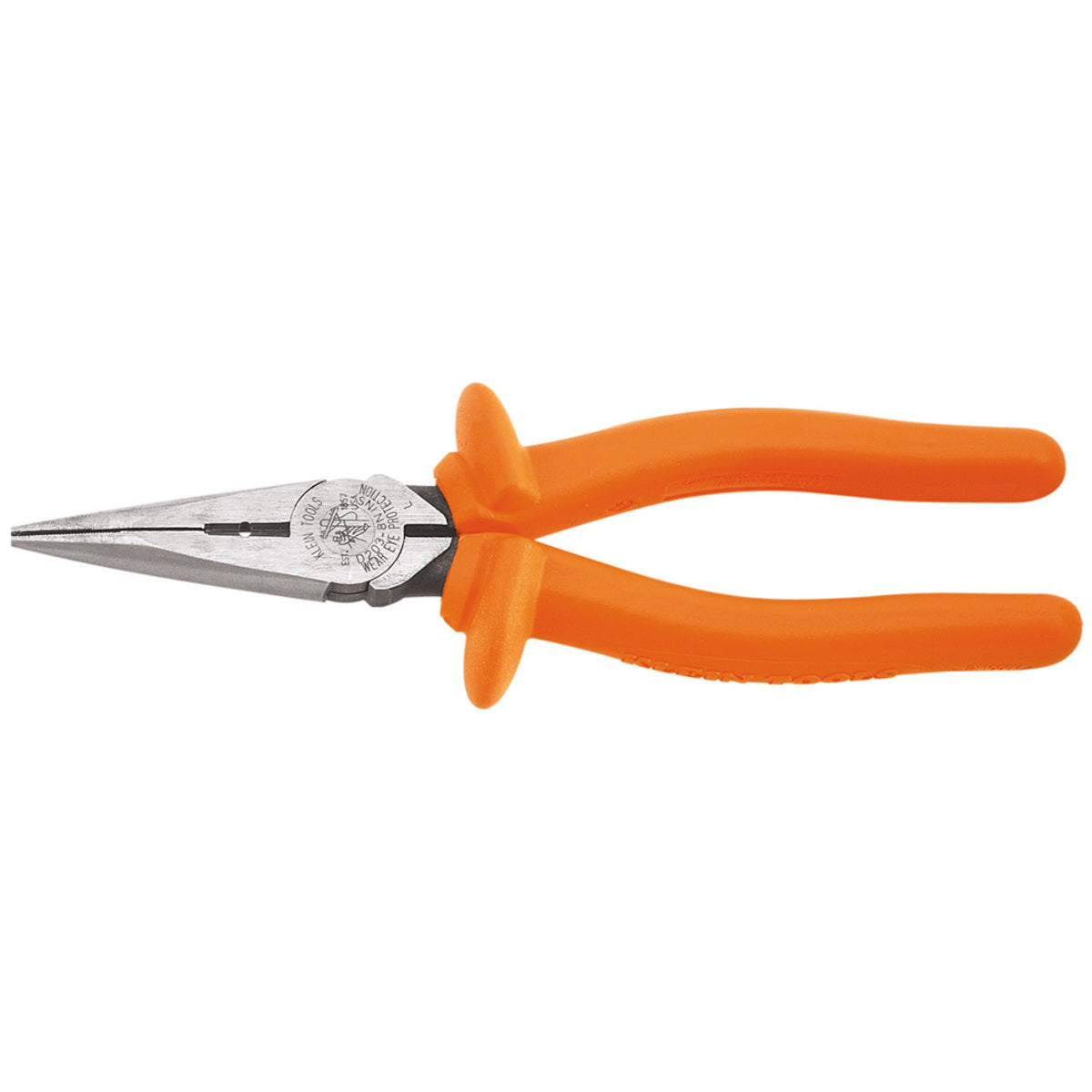 Klein Tools 8 7/8" Orange Induction Hardened Steel Plier