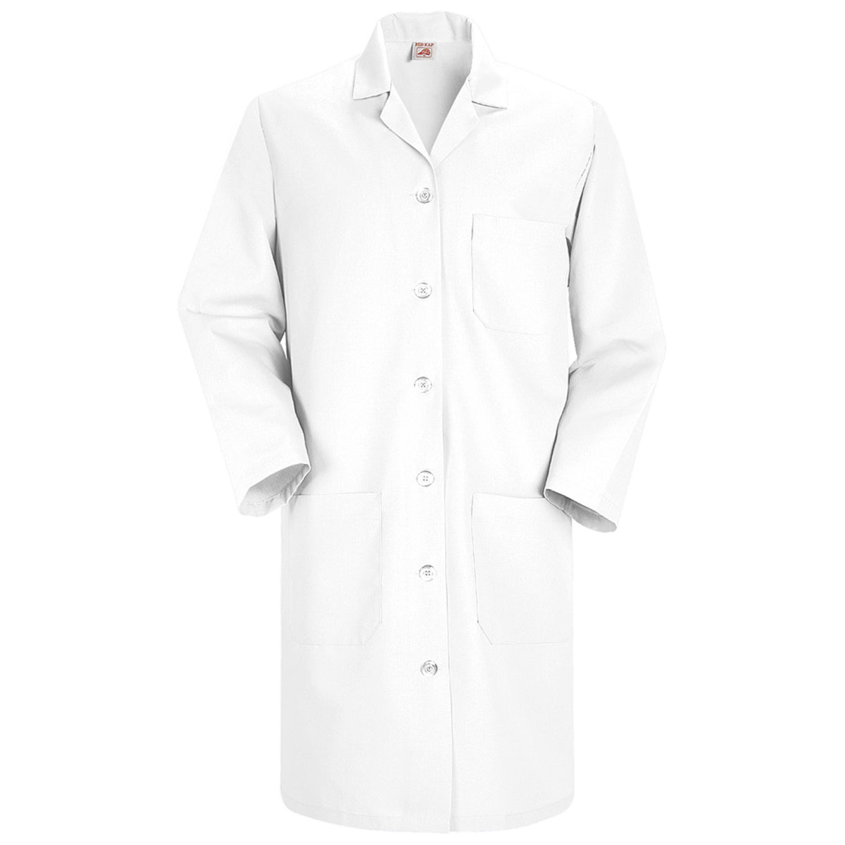 Red Kap® X-Large/Regular White 5 Ounce Lab Coat With Button Closure