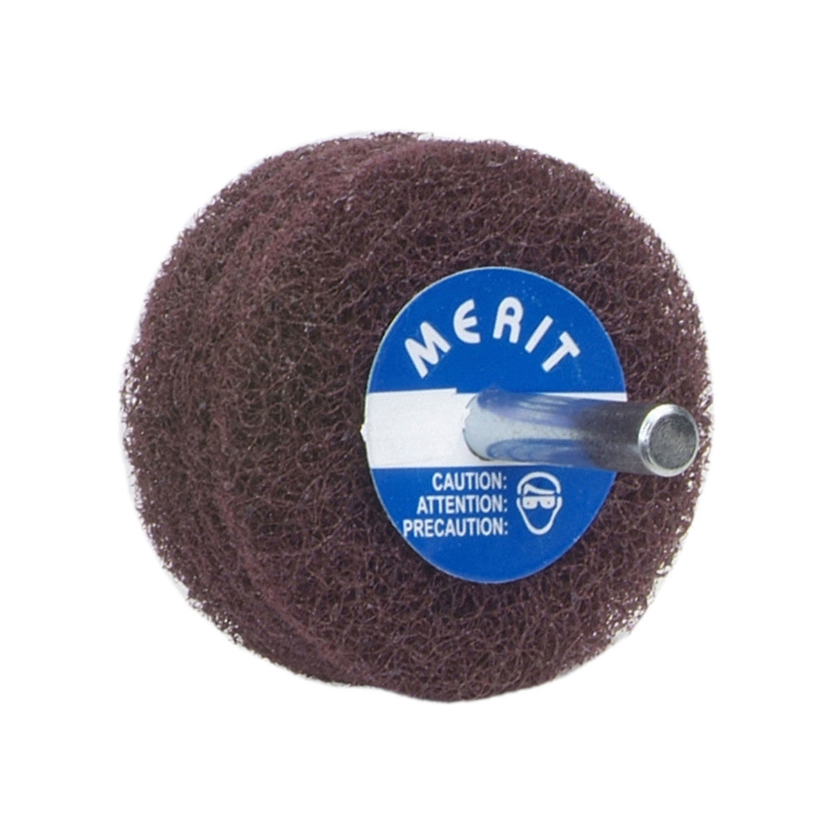 Merit® 3" X 1" Medium Grade Aluminum Oxide Abrasotex™ Red Wheel