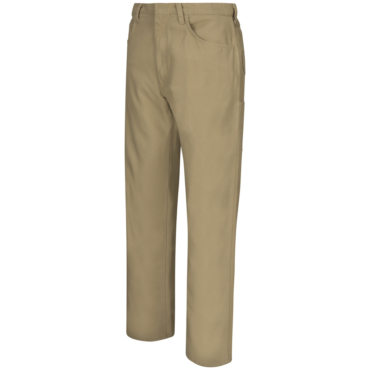 Bulwark® 32" X 34" Khaki Cotton/Nylon Flame Resistant Jeans With Button Closure