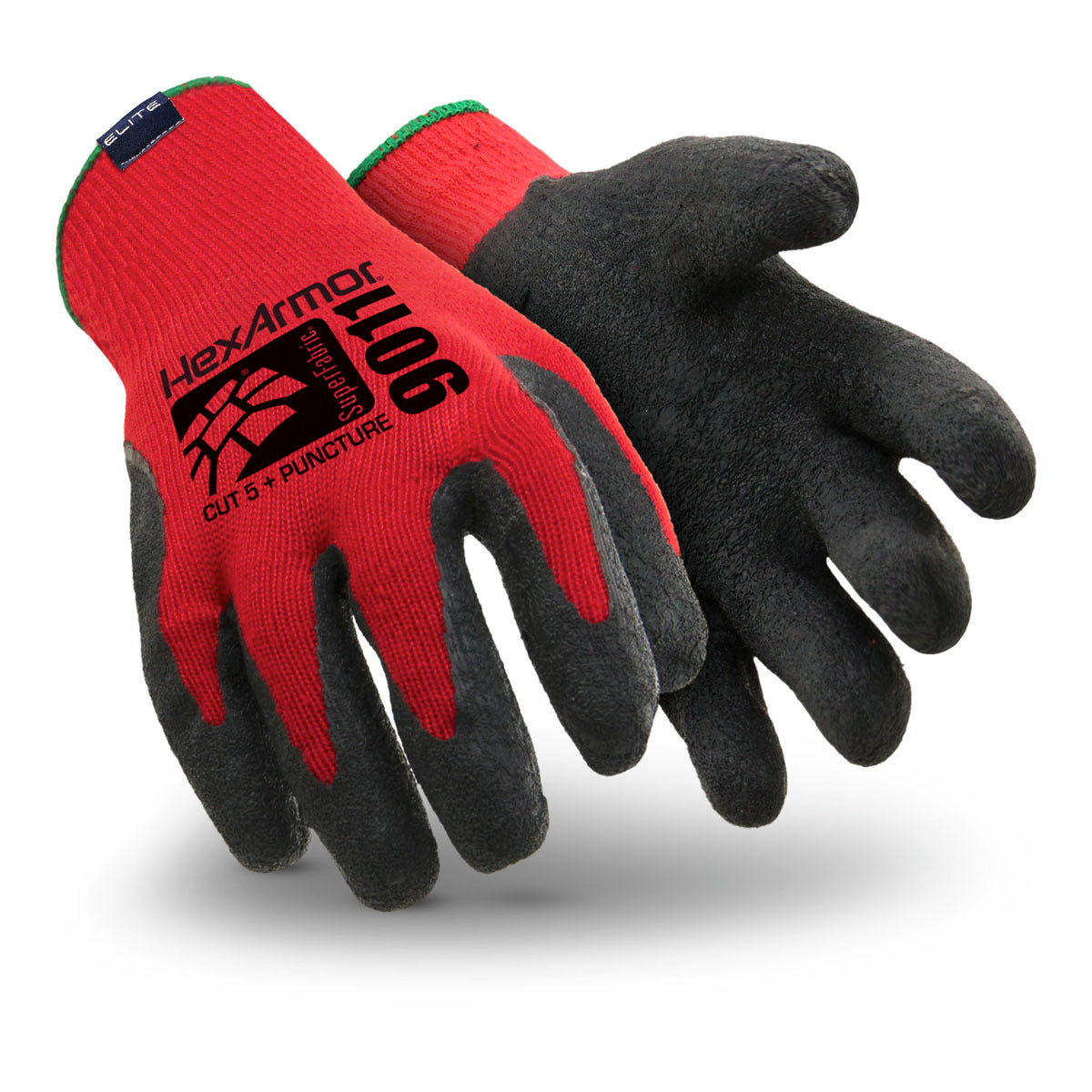 HexArmor® Small 9000 Series 10 Gauge SuperFabric And Cotton Cut Resistant Gloves With Wrinkle Rubber Coated Palm And Fingertips