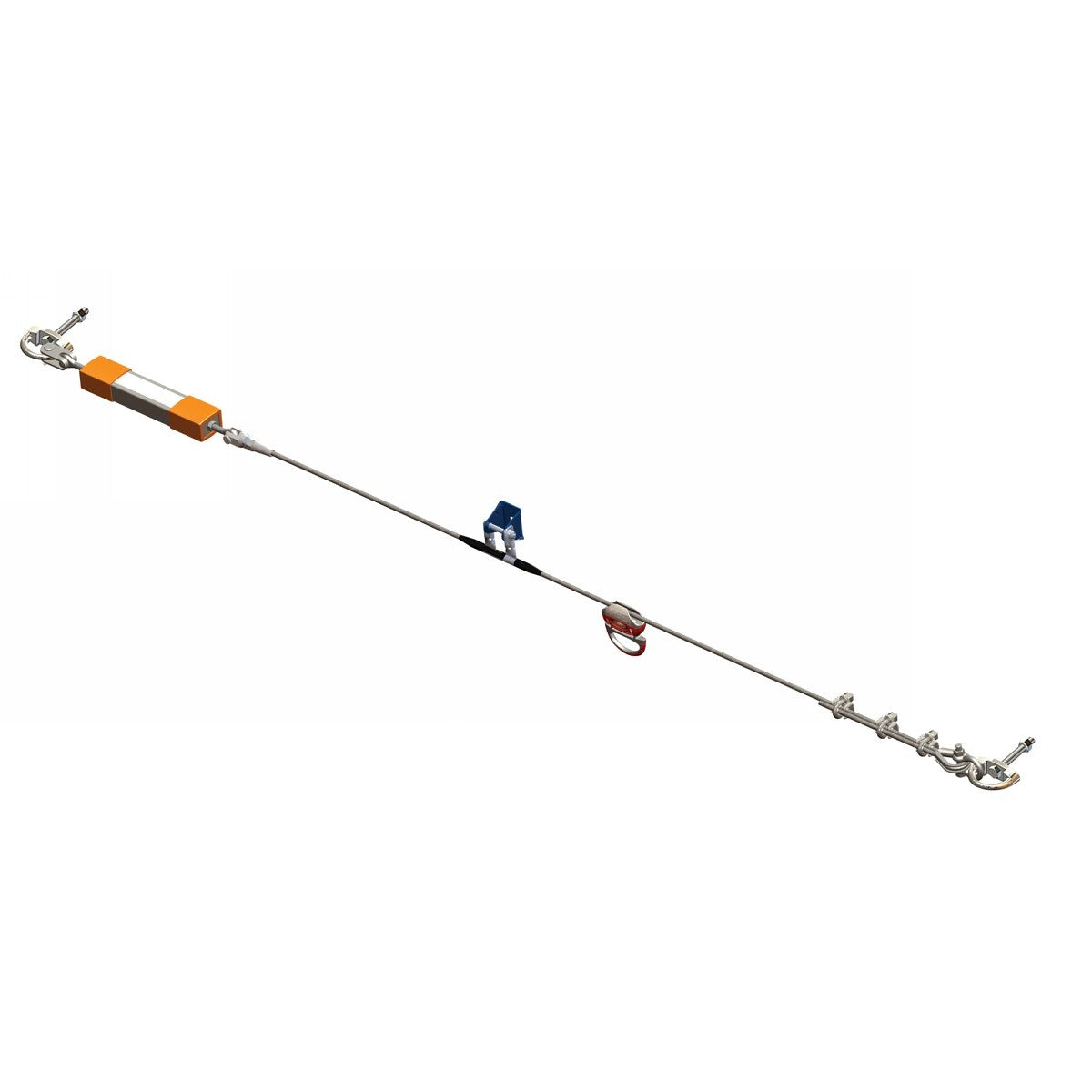 Honeywell Miller® Xenon™ 30' Stainless Steel Lifeline Kit - Horizontal
